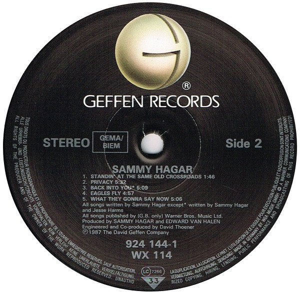 Sammy Hagar - Sammy Hagar - Image 4