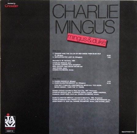 Charles Mingus - Mingus & Duke - Image 2