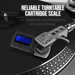Tonearm fono kasetė, skirta LP vinilinių plokštelių patefono grotuvui Skaitmeninis patefonas Stylus Force Balance 0,01 g papuošalų svarstyklės