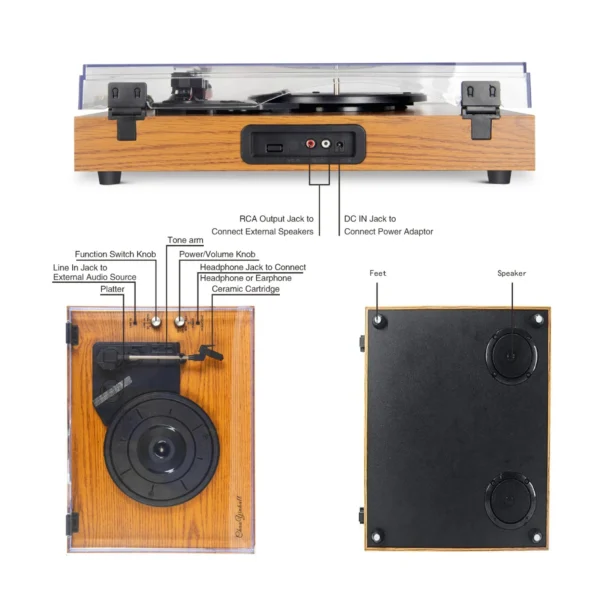 Audio Hi-fi Gramophone Player - Image 6